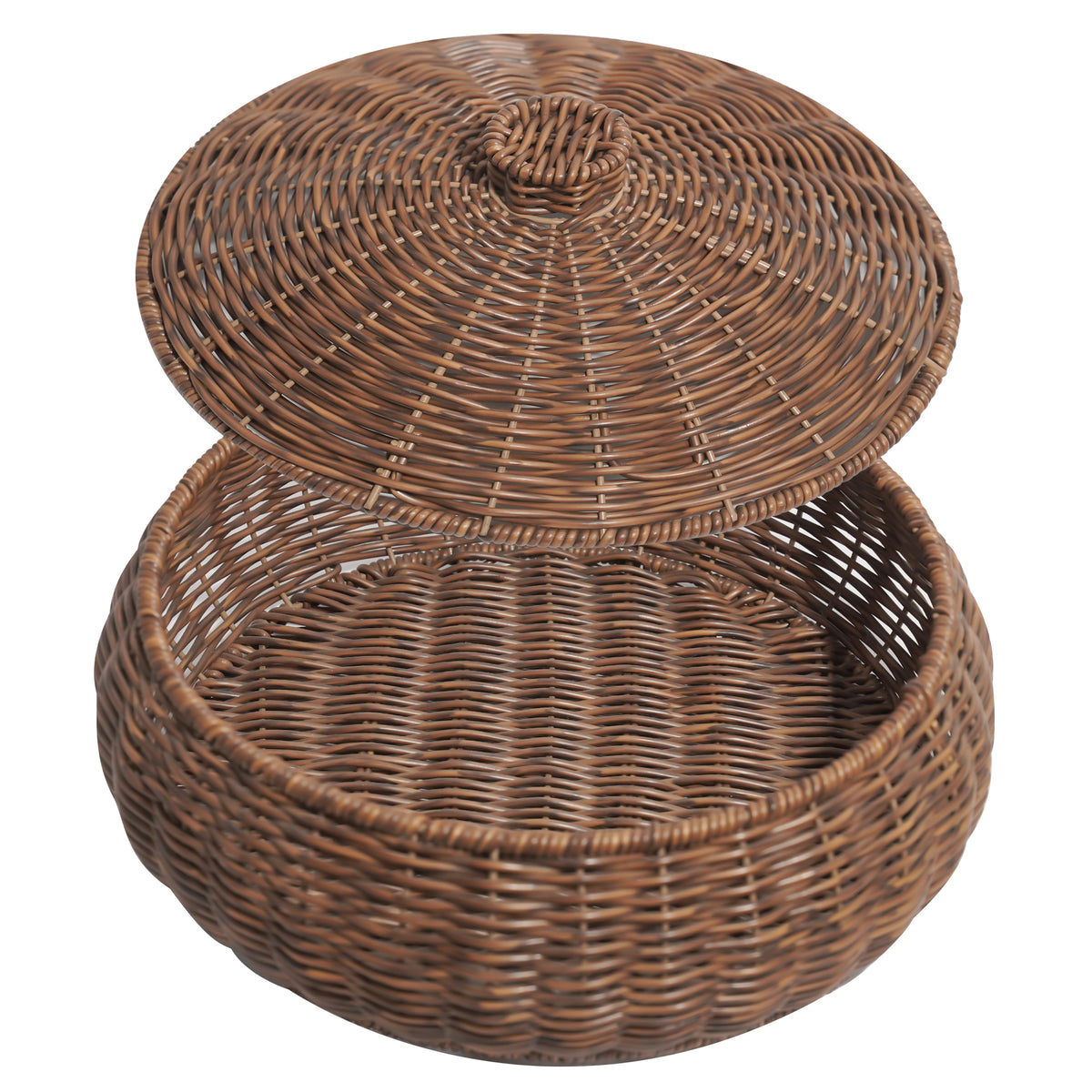 Wooden Bucket With Lid Set Of 2 - Image 5