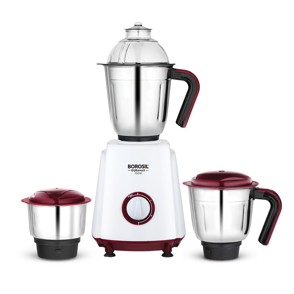 Borosil Duramax 750w Mixer Grinder 3 Jar