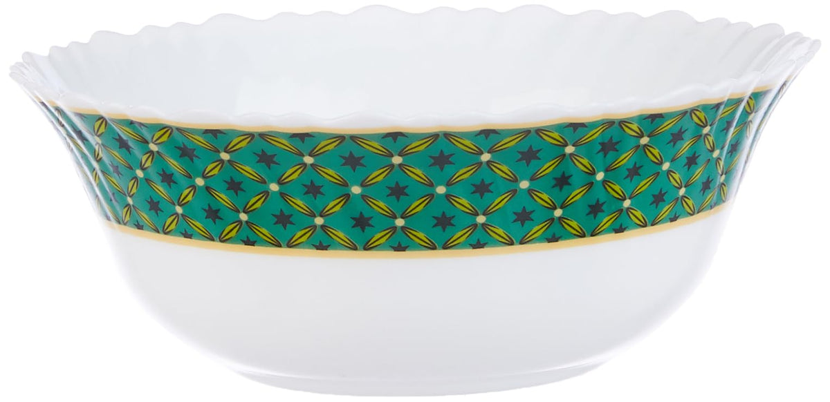 Larah by Borosil Yuri Opalware Dinner Set (27 Pieces)