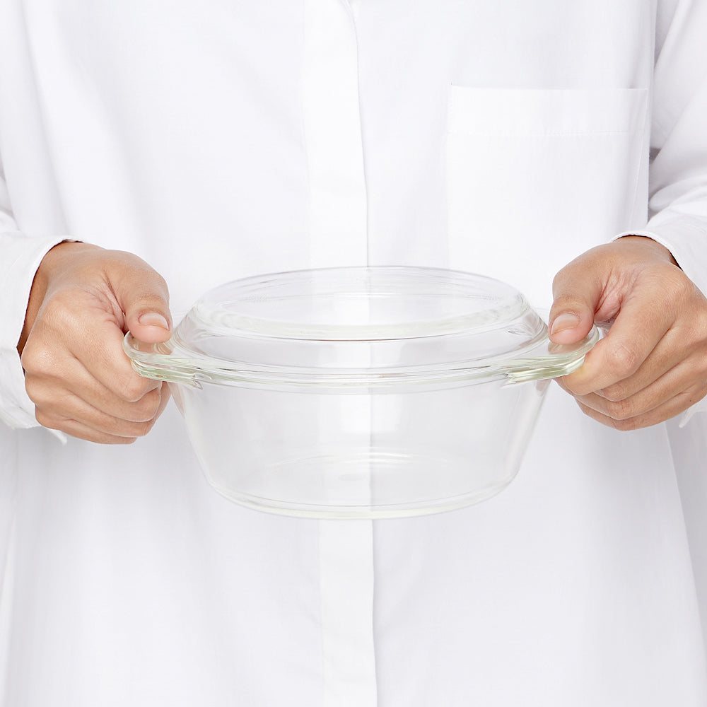 Borosil Round Casserole (1 L)