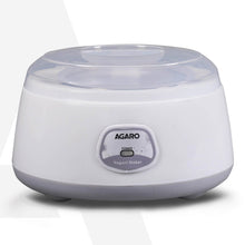 AGARO Classic Portable Yogurt Maker, Grey & White (1.2L)
