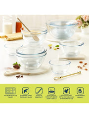 Borosil Mixing Bowl without Lid (350 ml)