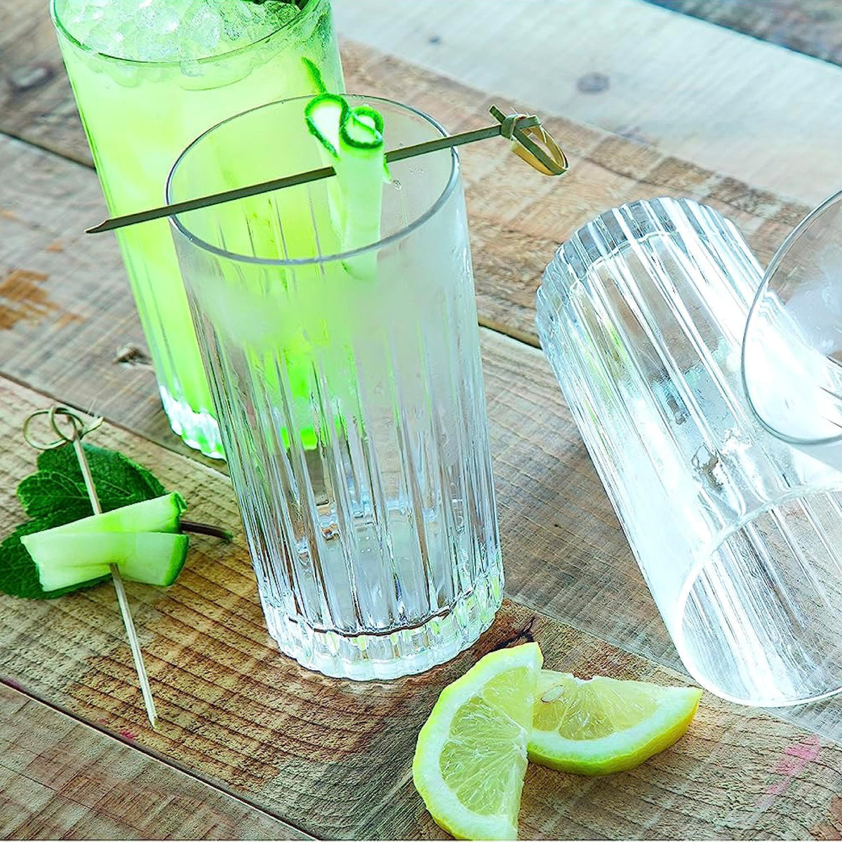 RCR Timeless Highball Tumblers, Set of 6 (440 ml)