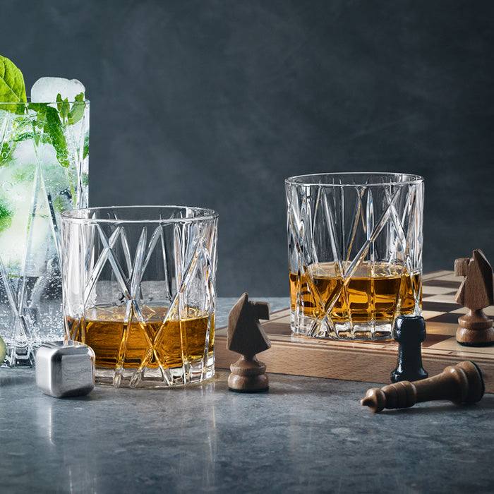 Nachtmann Modern Double Old Fashioned Tumblers, Set of 6 (325 ml)