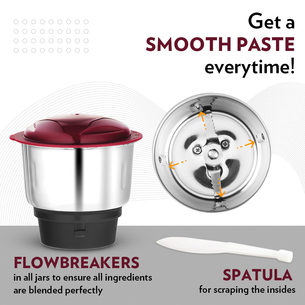 Borosil Duramax 750w Mixer Grinder 3 Jar