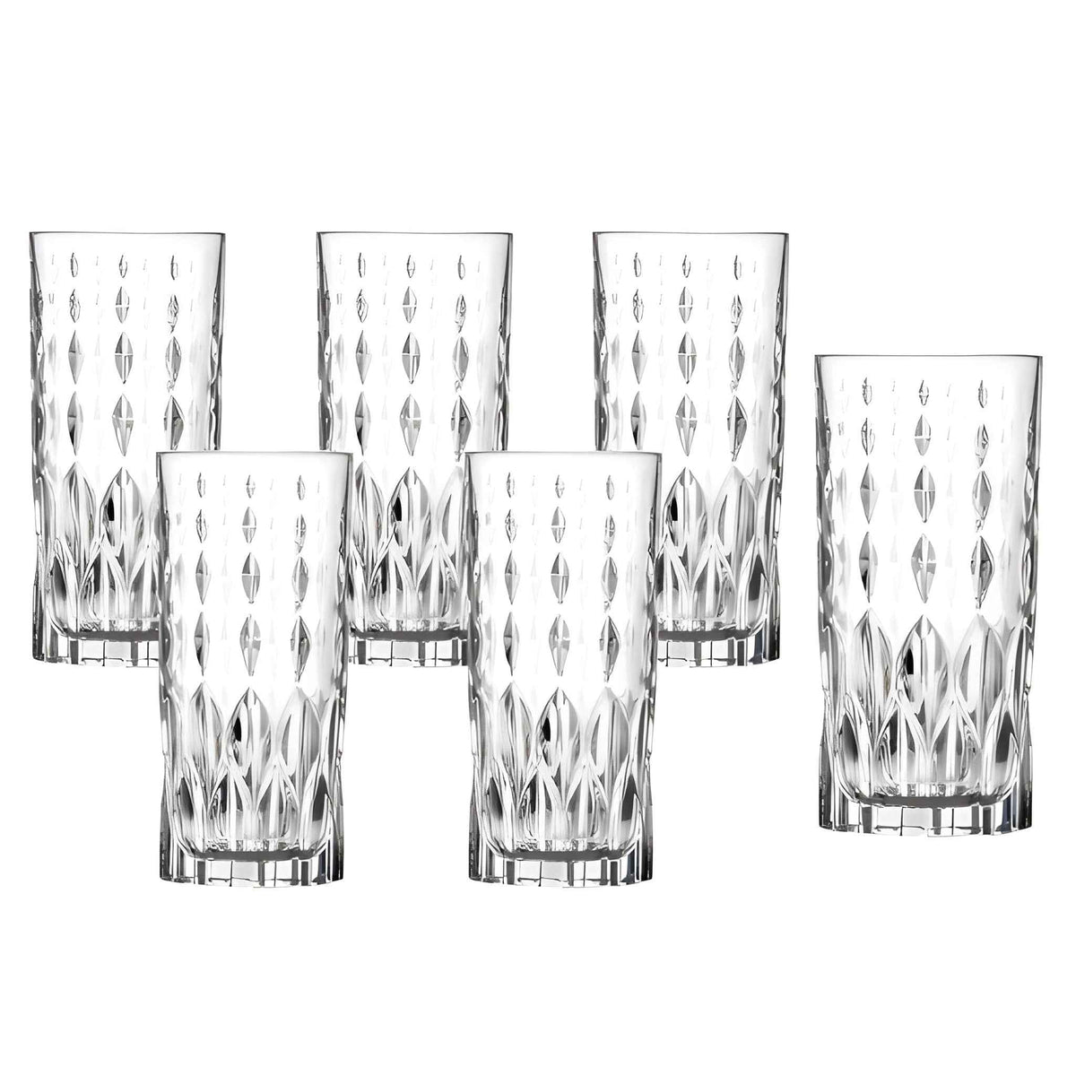 RCR Marilyn Highball Glasses, Set of 6 (350 ml)