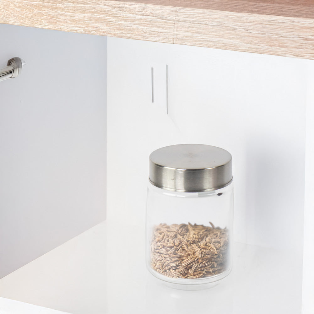 Kolorr Classic Round PET Jar, Set of 3 (200 ml)