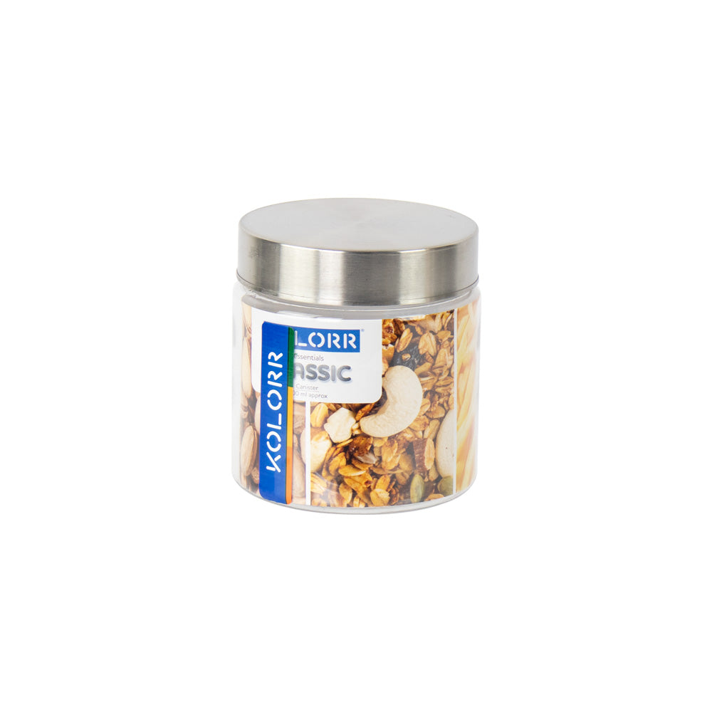 Kolorr Classic Round PET Jar (500 ml)