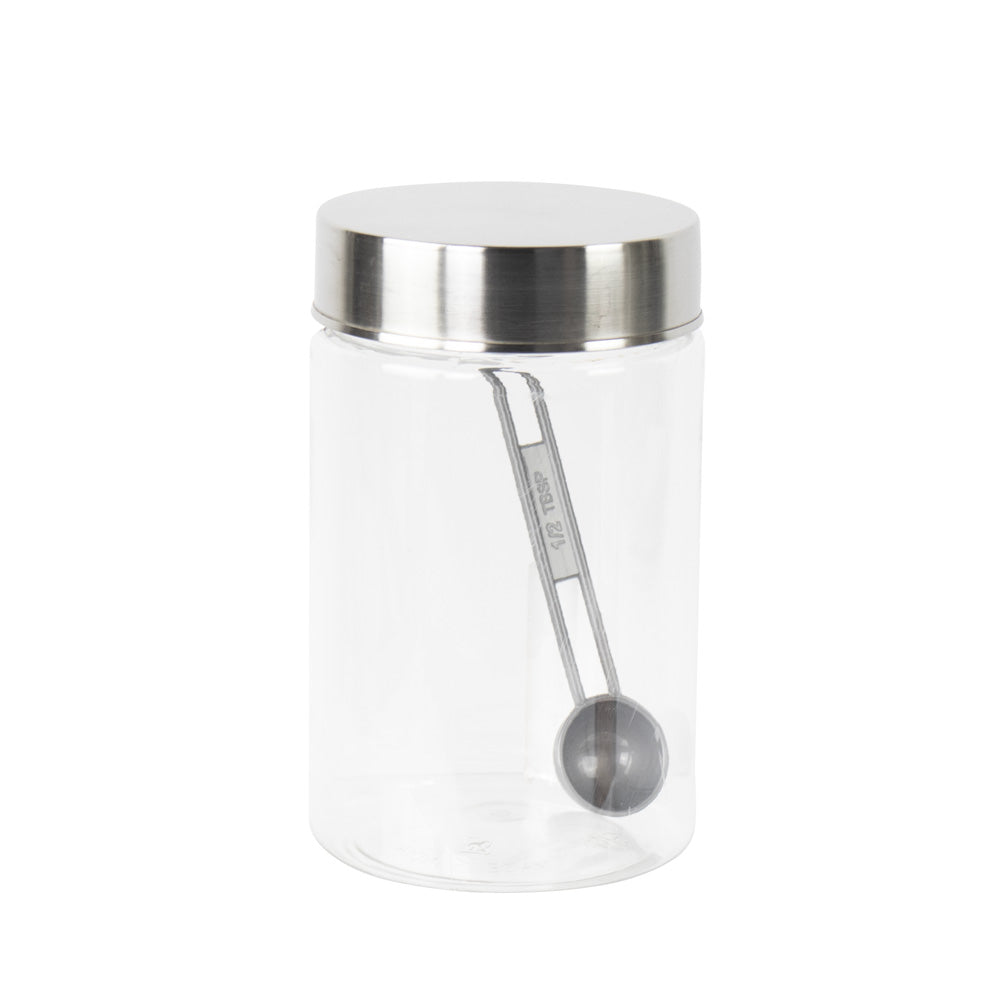 Kolorr Classic Round PET Jar, Set of 2 (1.4 L)