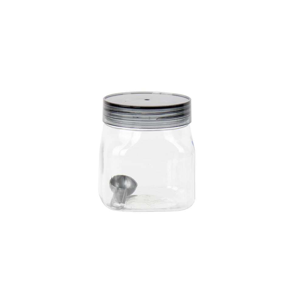Kolorr Cuba PET Jar, Set of 3 (600 ml)