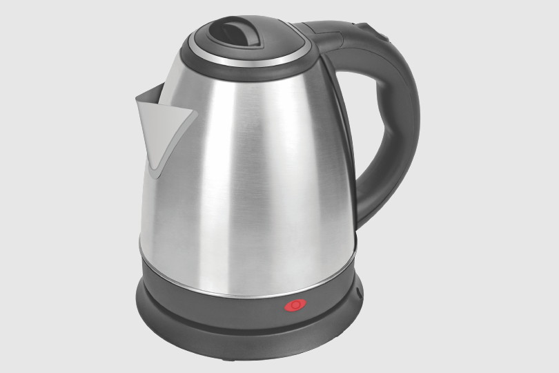 Kutchina Eva SS Electric Kettle (Silver & Black, 1.5 Litre)