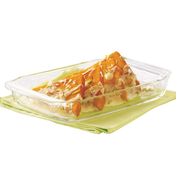 Borosil Deep Rectangular Dish (3 L)