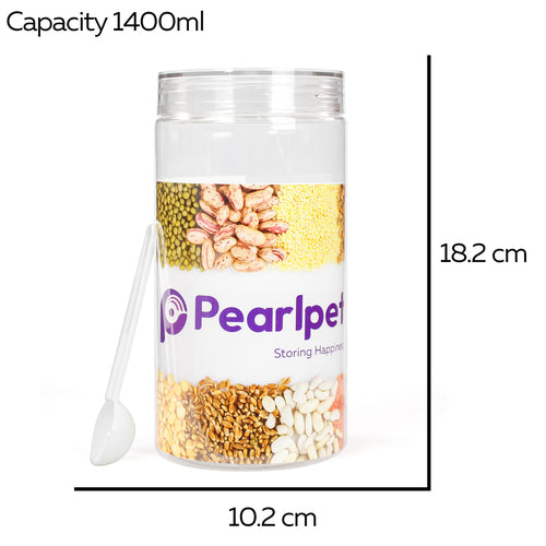 Pearlpet Tiffany Jar, Set of 2 (1.4 kg)