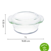 Borosil Round Casserole (1 L)