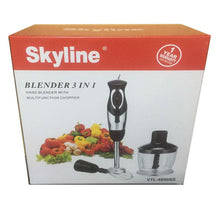 Skyline VTL-4050 SS manufacturer box with 3-in-1 accessories