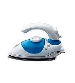Bajaj Majesty Travellesta Steam Iron, White/Blue (800 W)