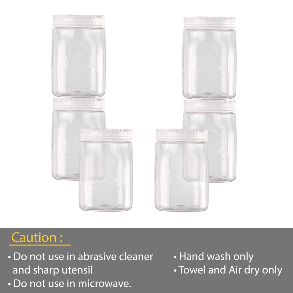 Cello Fridge Door Canister, Set of 3 (300 ml)