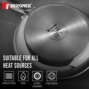 Bergner Hi-Tech Prism Fry Pan (28 cm)