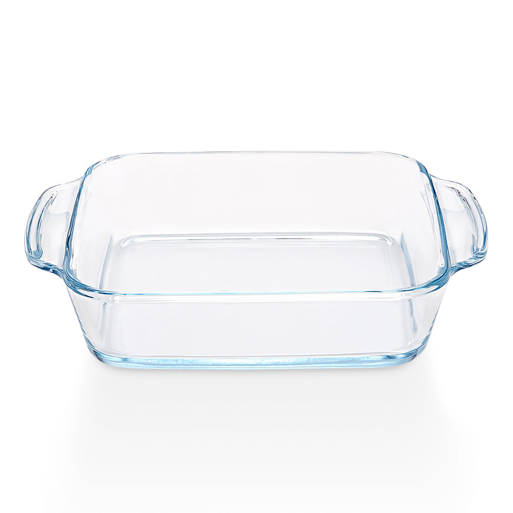 Borosil Square Dish with Handle without Lid (800 ml)
