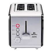 Bajaj Juvel Pop-up Toaster, Black/Silver (750W)