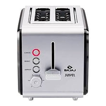 Bajaj Juvel Pop-up Toaster, Black/Silver (750W)