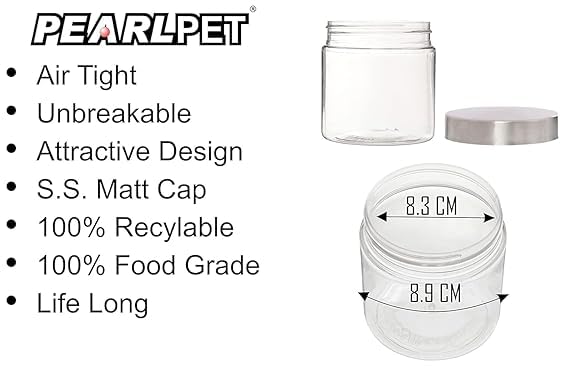 Pearlpet Plus Jar, Set of 3 (200 g)