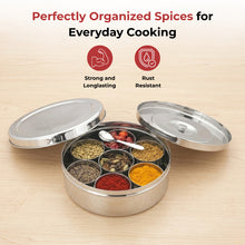 Vinod Stainless Steel Masala Dabba No. 10 (6.5 Inch)