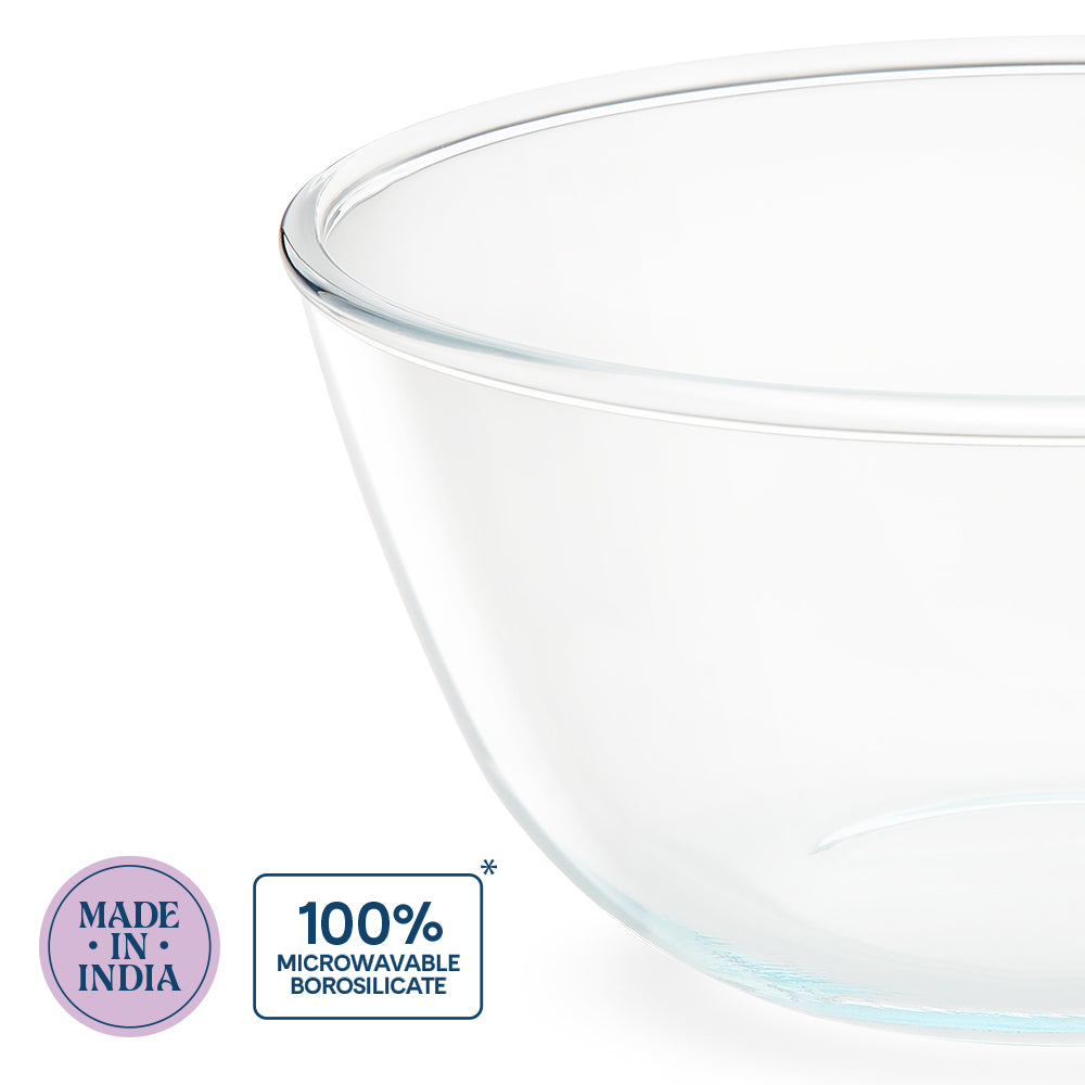 Borosil Mixing Bowl without Lid (2.8 L)