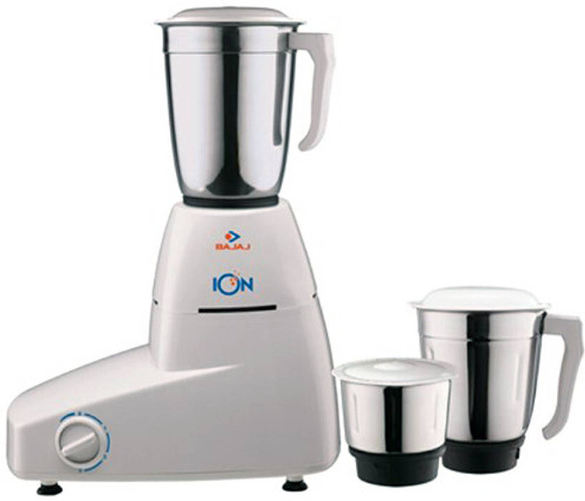 Bajaj ION Mixer Grinder, White (500W)