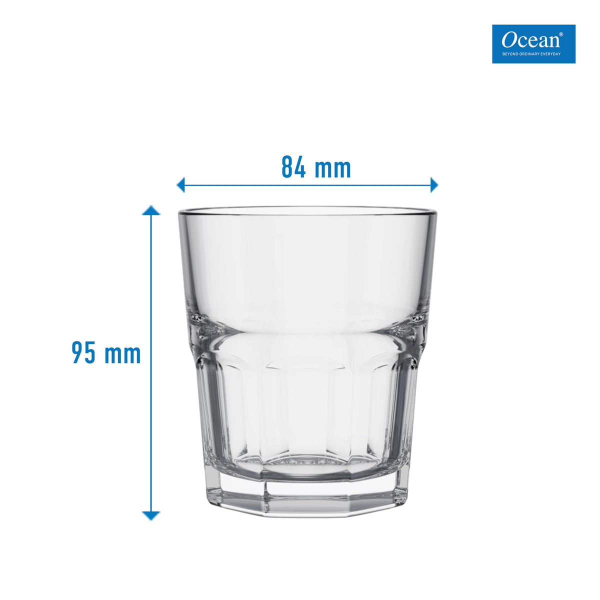 Ocean Centra Rock Glass (300ml)