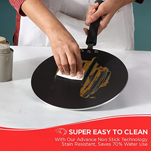 Vinod Zest Inducto Non-Stick Concave Roti Tawa (24 cm)