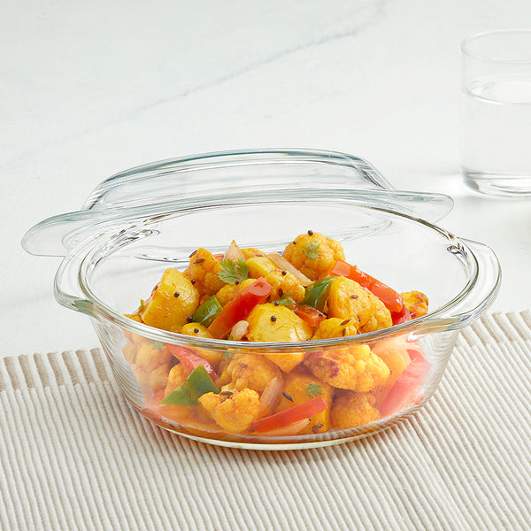 Borosil Round Casserole (700 ml)