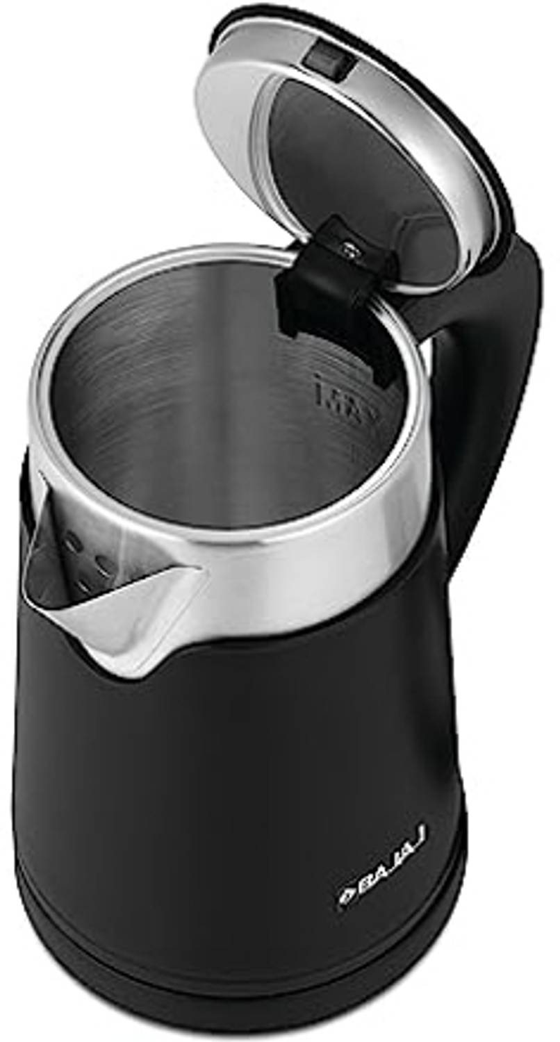 Bajaj KTS Electric Kettle, Black (800ml)