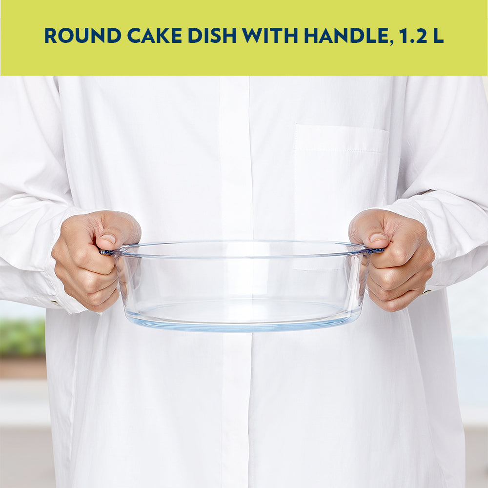 Borosil Round Cake Dish (1.2 L)