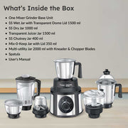 Prestige Endura Mixer Grinder (Black/Silver) (1000W)