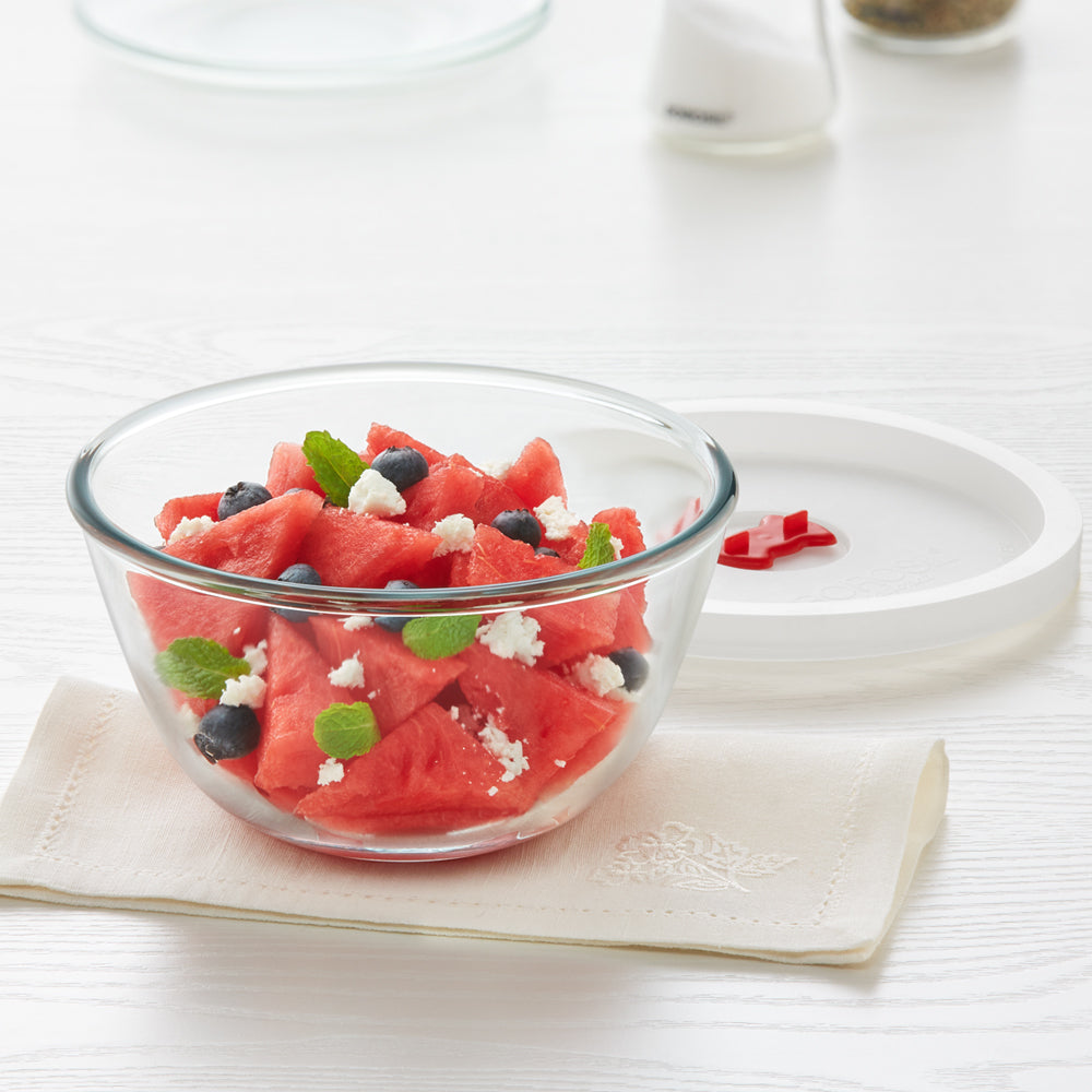 Borosil Mixing Bowl with Lid (750 ml)