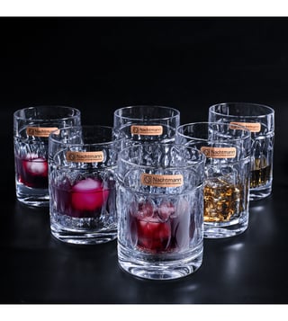 Nachtmann Raindrops Whisky Tumbler, Set of 4