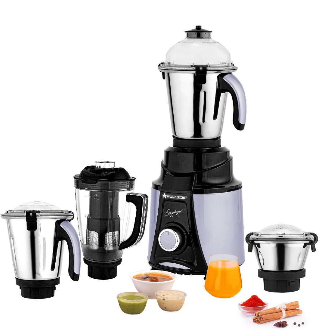 Wonderchef Galaxy Mixer Grinder (1000W)