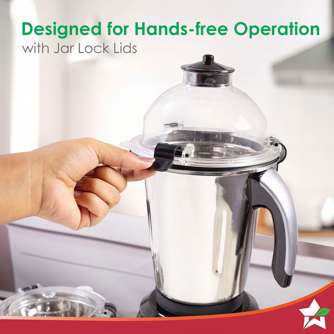 Wonderchef Galaxy Mixer Grinder (1000W)