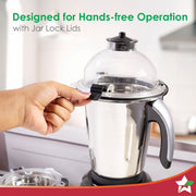Wonderchef Galaxy Mixer Grinder (1000W)