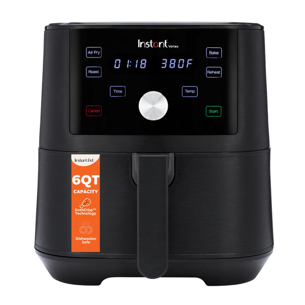 Instant Pot Vortex Air Fryer, Black (4L) (1700W)