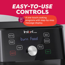 Instant Pot Vortex Air Fryer, Black (4L) (1700W)