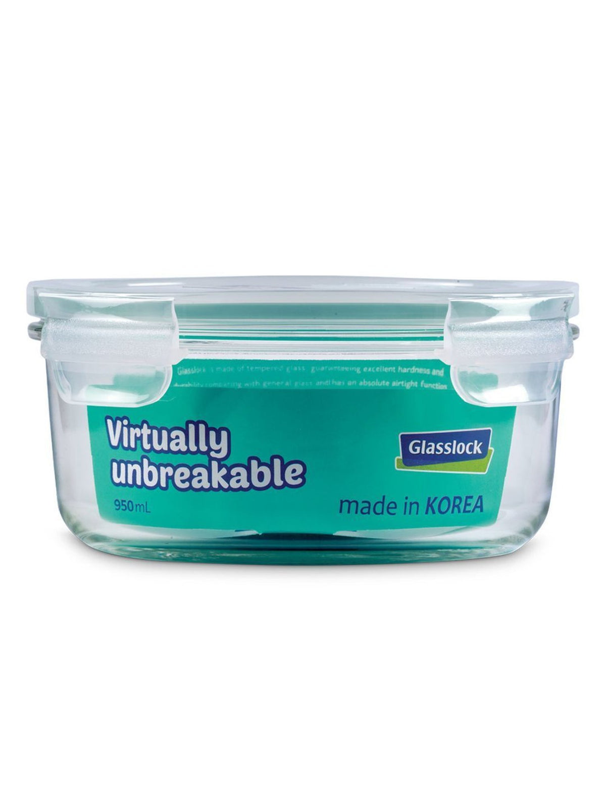 Glasslock Classic Round Glass Container (950 ml)