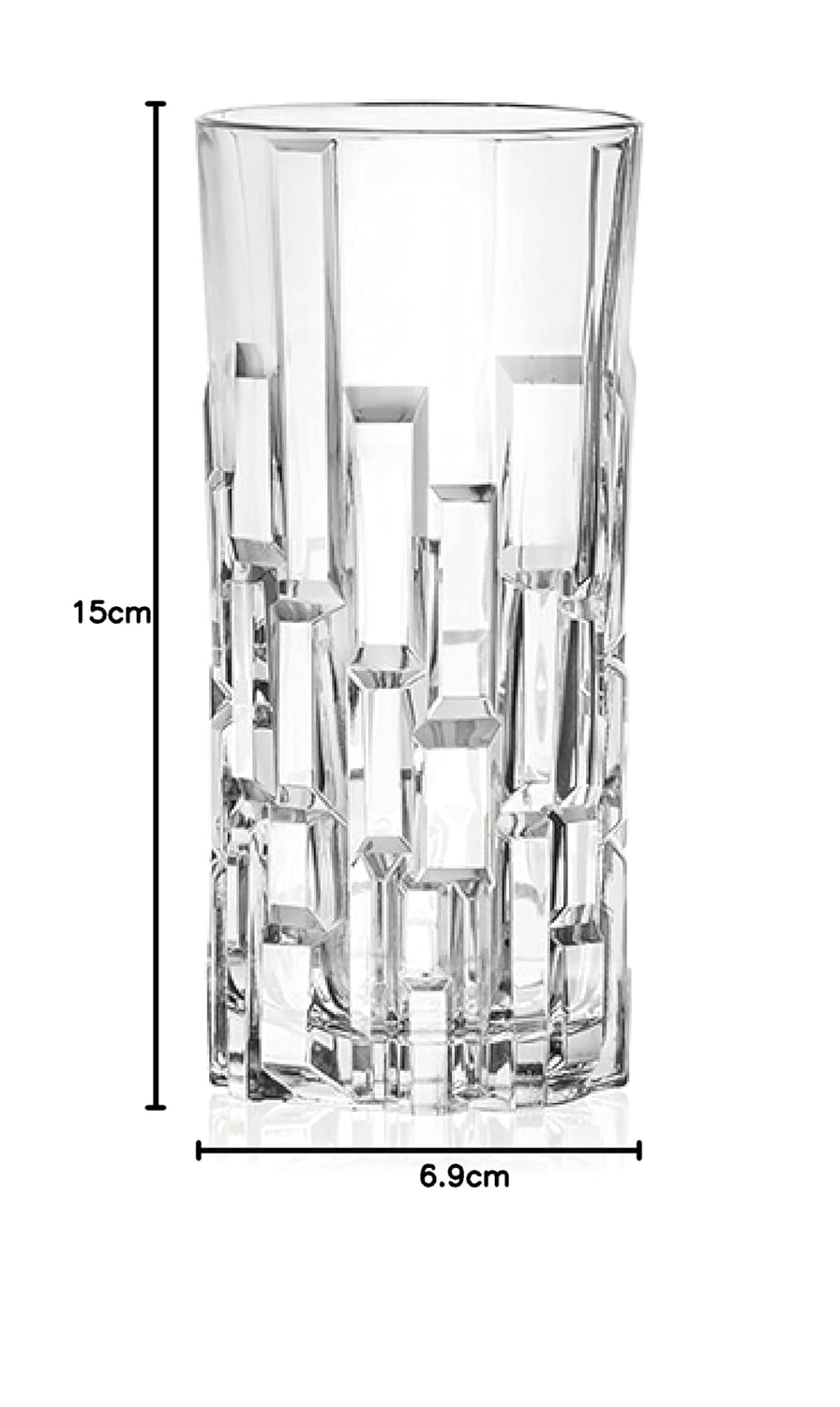 RCR Etna Highball Tumblers, Set of 6 (340 ml)
