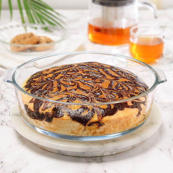 Borosil Round Cake Dish (1.2 L)