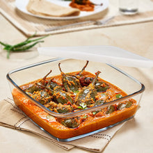 Borosil Square Dish with Lid (1.6 L)