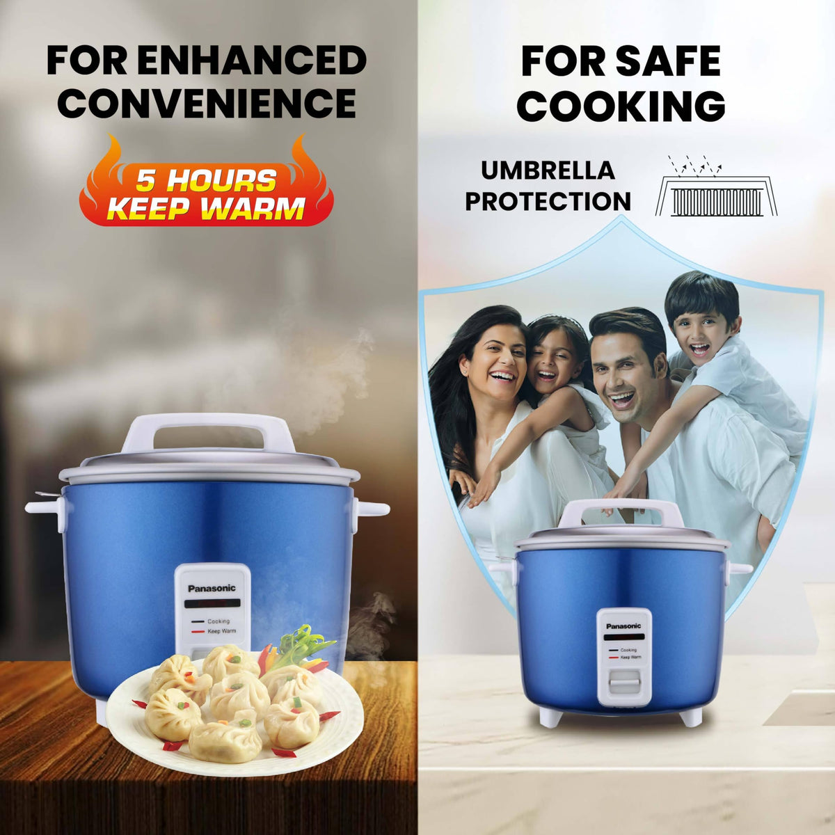 Panasonic SR-WA18H(E) Automatic Rice Cooker & Warmer (1.8L)