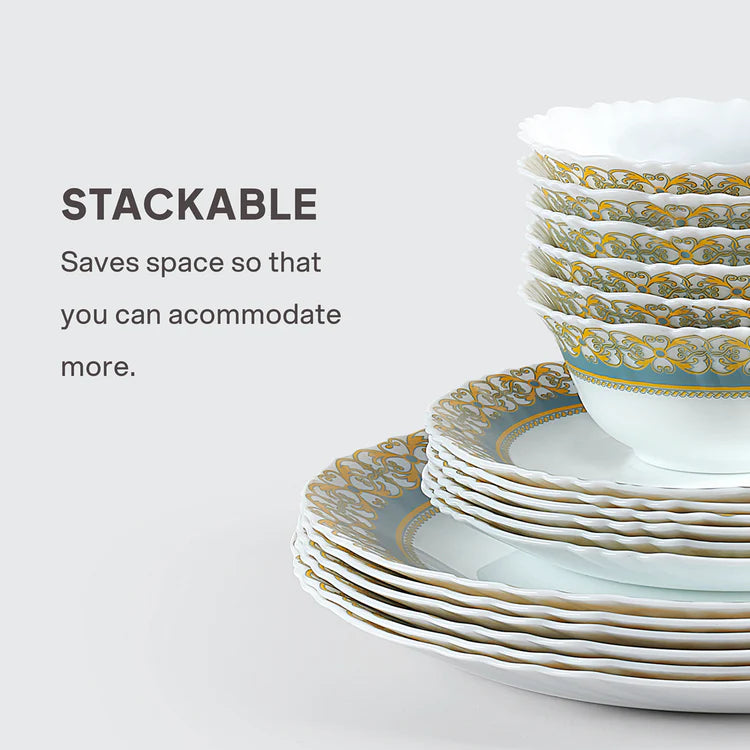 Cello Imperial Plus Opalware 27 Piece Dinner Sets – Morris
