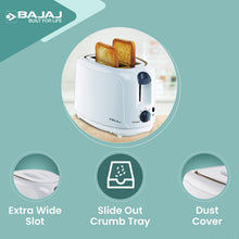 Bajaj ATX4 Pop-up Toaster, White (750W)