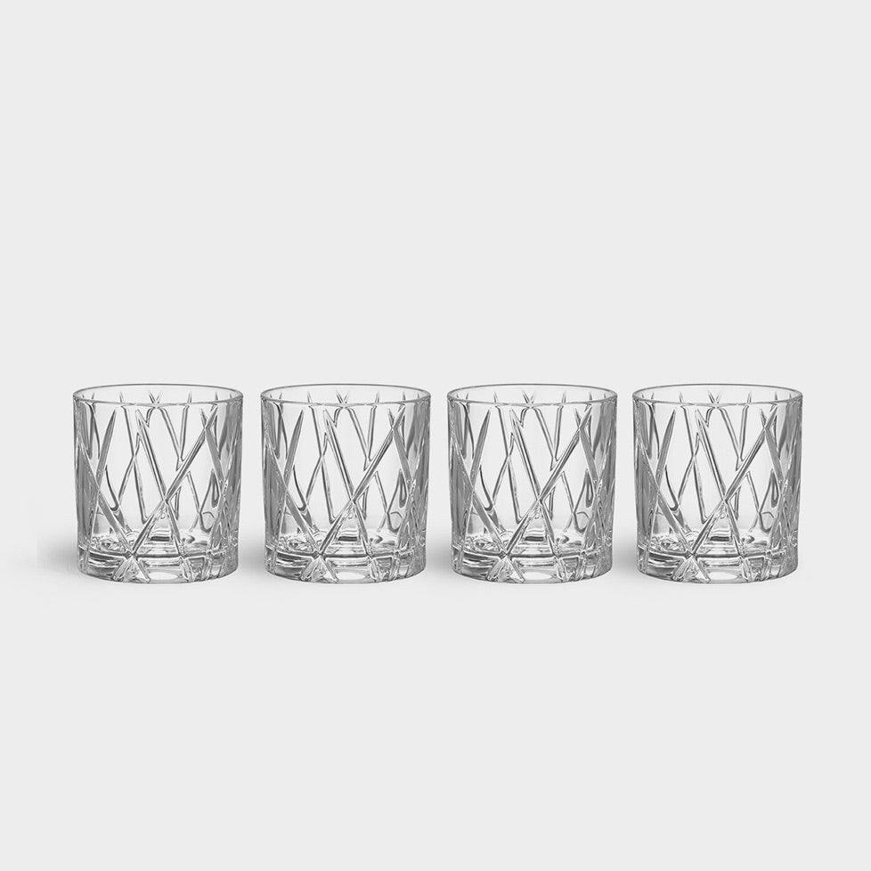 Nachtmann Modern Double Old Fashioned Tumblers, Set of 6 (325 ml)